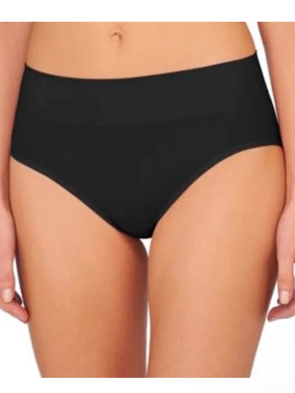NATORI 773276 BLISS FLEX BIKINI PANTY BLACK SIZE SMALL NWOT